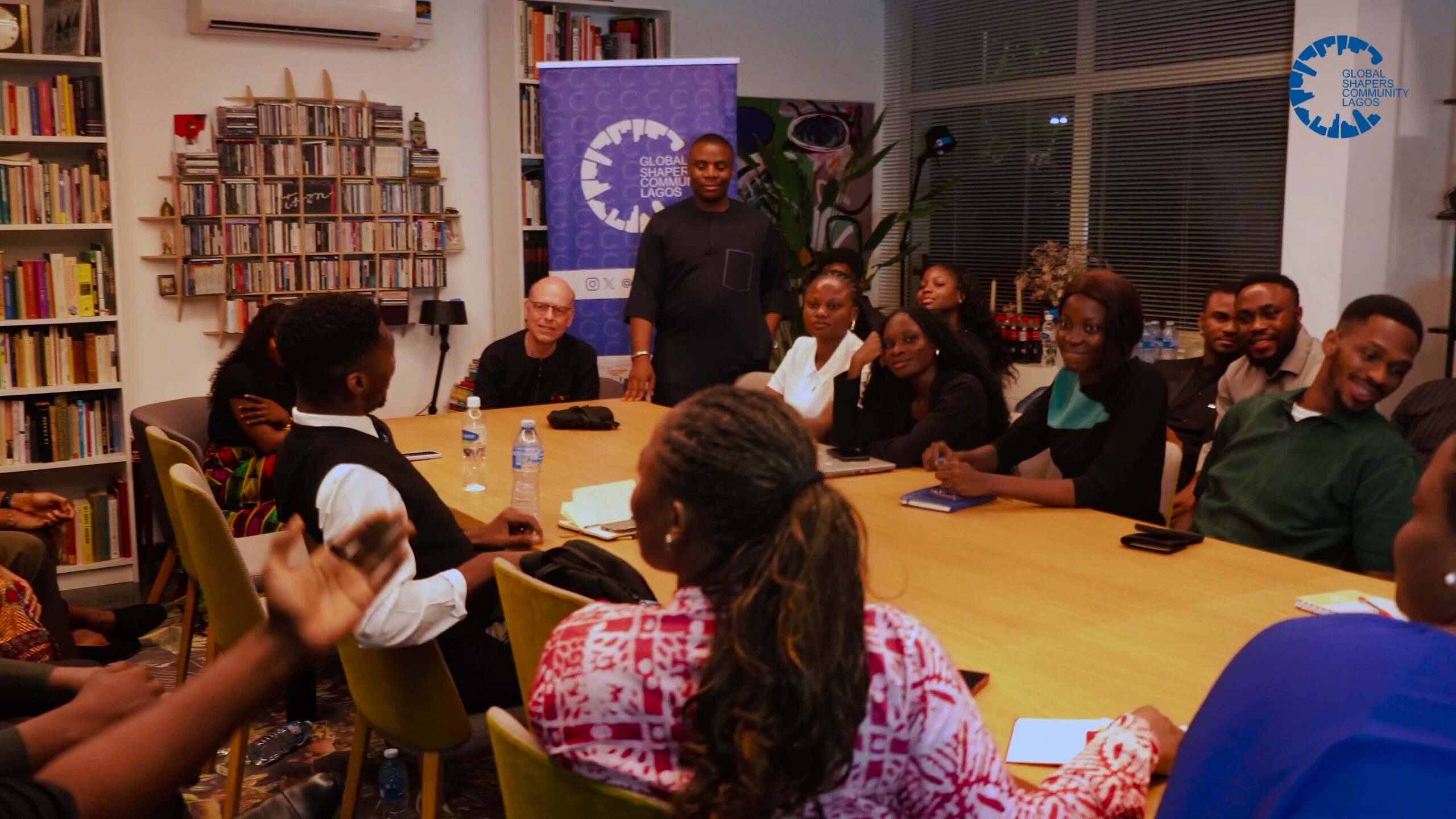 Global Shapers Lagos meets with Michel Deelen